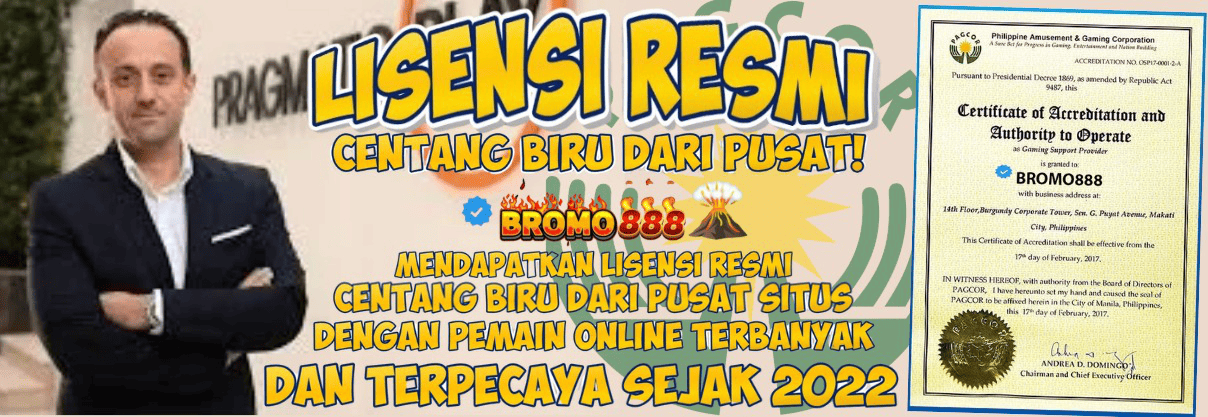 BROMO888 mobile banner